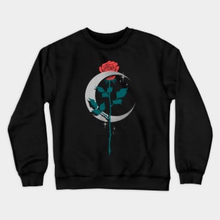 Moon Rose Crewneck Sweatshirt